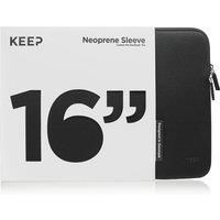 KEEP KE-ALSPRO162-BLK 16" MacBook Pro Sleeve - Black, Black