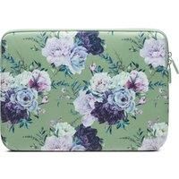 KEEP KE-PC13-JSF 13" Laptop Sleeve - Jade Flower, Green,Patterned