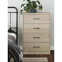 Dorel Home Pearce 4 Drawer Chest - Oak