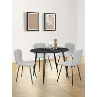 Cosmoliving By Cosmopolitan Monza 100Cm Dining Table