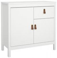 Tvilum Madrid 2 Door 1 Drawer Sideboard - White