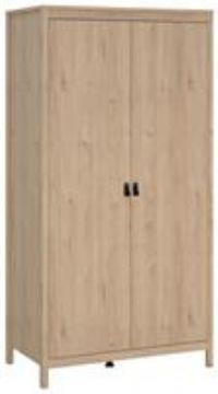 Tvilum Madrid 2 Door Wardrobe - Oak