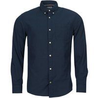 Jack & Jones Men/'s Jjeoxford L/S S21 Noos Shirt, Navy Blazer/Fit: Slim Fit., XXL UK