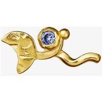 Maanesten Lucina Gold Plated Crescent Moon Single Stud Earring 9836A