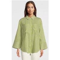 Jdy Stripe Shirt - Lime