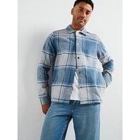 Only & Sons Only & Sons Brushed Cotton Check Shacket