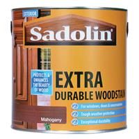 Sadolin Extra Durable Woodstain Mahogany 2.5L