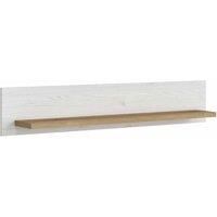 Celesto Shelf In White And Oak