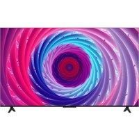 55" TCL 55RC650K Roku TV Smart 4K Ultra HD HDR QLED TV, Silver/Grey