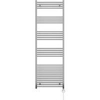 Terma Leo Heated Towel Rail with 43D Thermostatic Element - 1800 x 600mm 600W