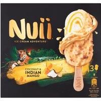 Nuii Ice Cream Adventure 3 Coconut & Indian Mango 214g