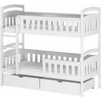 Arte-n Harry Wooden Bunk Bed With Storage