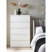 Everyday Lisson 5 Drawer Chest - White