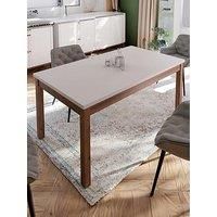 Penkridge 160 Cm Extending Dining Table - Grey/Oak