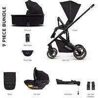 Venicci Empire 3in1 Plus Isofix Base Travel System (Ultra Black)