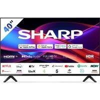 40" SHARP 2T-C40GD2725K Roku TV Smart HD Ready HDR LED TV, Black