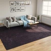 Rug Washable Anthracite 400x300 cm Anti Slip