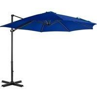 Cantilever Umbrella with Aluminium Pole Azure Blue 300 cm