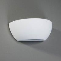 Lindby Wall Light /'Felia/' dimmable (Modern) in White Made of Plaster/Clay for e.g. Living Room & Dining Room (1 Light Source, E14) from Wall Lighting, Wall lamp