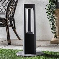 Lucande Nanna Triangular LED Pillar Lamp Made of Aluminium