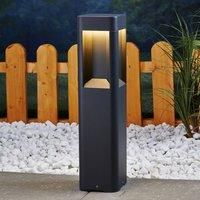 Lucande Aluminium LED pillar light Annika, 50 cm