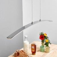 Lucande Lorian curved LED pendant light