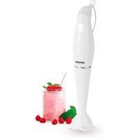 Hand Blender Food Collection Mixer with SS Blades 180W Anti-Splash White