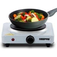 Geepas Double Single Electric Hot Plate Portable Table Top Cooker Hob 1000/2000W