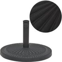 Parasol Base Resin Round Black 29 kg