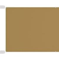 Vertical Awning Beige 60x1000 cm Oxford Fabric