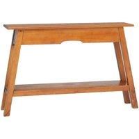 Console Table 110x30x75 cm Solid Wood Mahogany