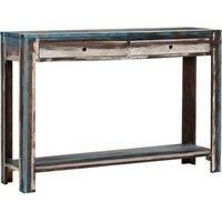 Console Table Solid Wood Vintage 118x30x80 cm