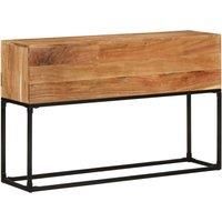 Console Table 120x30x75 cm Solid Acacia Wood