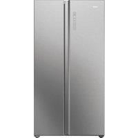 HAIER Series 7 HSW79F18ANMMUK American-Style Smart Fridge Freezer - Silver, Silver/Grey