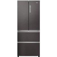 Haier HFR3718ENMD 60cm 4 Door Frost Free Fridge Freezer Dark Inox 1 77