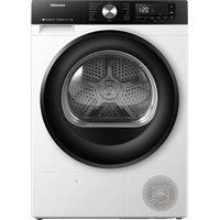 HISENSE 3S Series DH3S902BW3 WiFi-enabled 9 kg Heat Pump Tumble Dryer - White, White