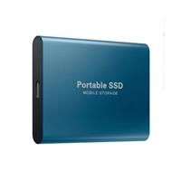 (16TB, blue) External Hard Drive Portable Shockproof Mobile SSD