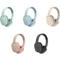 Bluetooth Noise Cancelling Hifi Headphones - Five Colours - Black