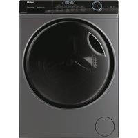 Haier HWD100B14959SNUK Free Standing Washer Dryer 10Kg 1400 rpm Graphite D