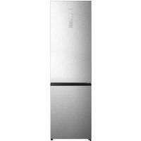 Hisense RB440N4ACD - Combi fridge, capacity 336 l with 2 m high, vegetable drawer, 4 congolator stars, reversible door, silent 36 dB grey