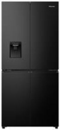 Hisense RQ5P470SMIE American Fridge Freezer - Silver - Smart - Freestanding