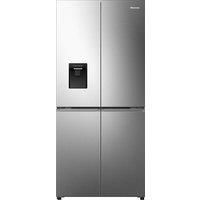 Hisense FMN470W20E 79cm Frost Free American Fridge Freezer Stainless Steel E