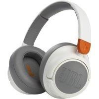 JBL JR 460NC On-Ear Headphones - Wireless Headphones for Children with Sound Safe Technology and a Lightweight Padded Design, in White