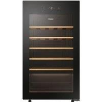 HAIER HWS34GGH1K Wine Cooler - Black, Black