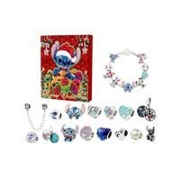 (Lilo & Stitch B) 2024|2025 Christmas Advent Calendars DIY Charm Bracelet Set 24 Days Surprise Gift