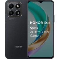 HONOR X6b Mobile Phone Unlocked, 6.56-Inch 90Hz Fullview Display, 8GB+128GB, 5200 mAh Long-lasting Battery, 50MP Triple Camera, Android (2 Year Warranty), Midnight Black