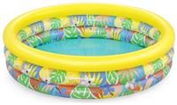 Bestway Play Paddling Pool | Floral Inflatable Kids Pool, for Toddlers, Girls and Boys, 1.68 m x 38 cm