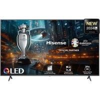 Hisense 75 Inch 144Hz 4K QLED Smart Gaming TV 75E7NQTUK PRO - Full Array Local Dimming, Dolby Vision Atmos, Freesync, Subwoofer, Vidaa OS with Freely, Youtube, Netflix and Disney+ (2024 Model)