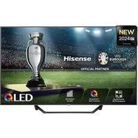 Hisense 55 Inch 4K QLED Smart TV 55A7NQTUK - Quantum Dot Colour, 4K AI Processor, Dolby Vision Atmos, Smooth Motion, Sports Mode, Vidaa OS with Freely, Youtube, Netflix and Disney+ (2024 Model)