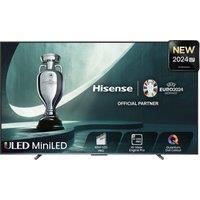 Hisense 85 Inch 144Hz Mini-LED Smart TV 85U7NQTUK - Quantum Dot Colour, Dolby Vision IQ & Atmos, iMax Enhanced, Built-in Subwoofer and Vidaa OS with Freely, Youtube, Netflix and Disney+ (2024 Model)